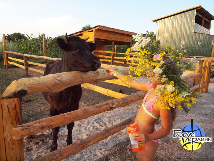 хутор петерсона корова глобус украины экскурсия из запорожья